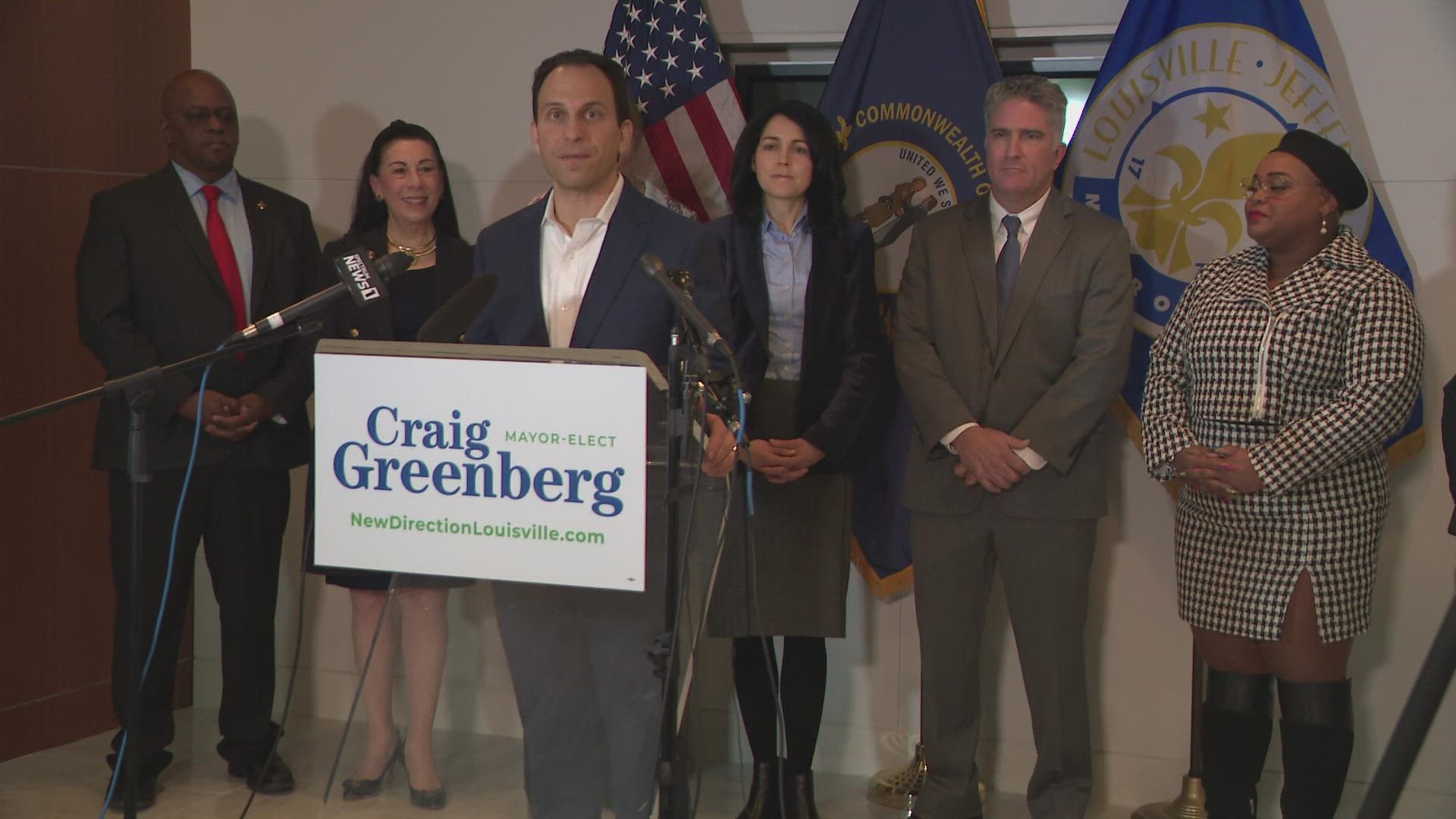 Mayor-elect Craig Greenberg said the new interim police chief will report directly to him. As for the other positions, he took a page out of a previous mayor's book.