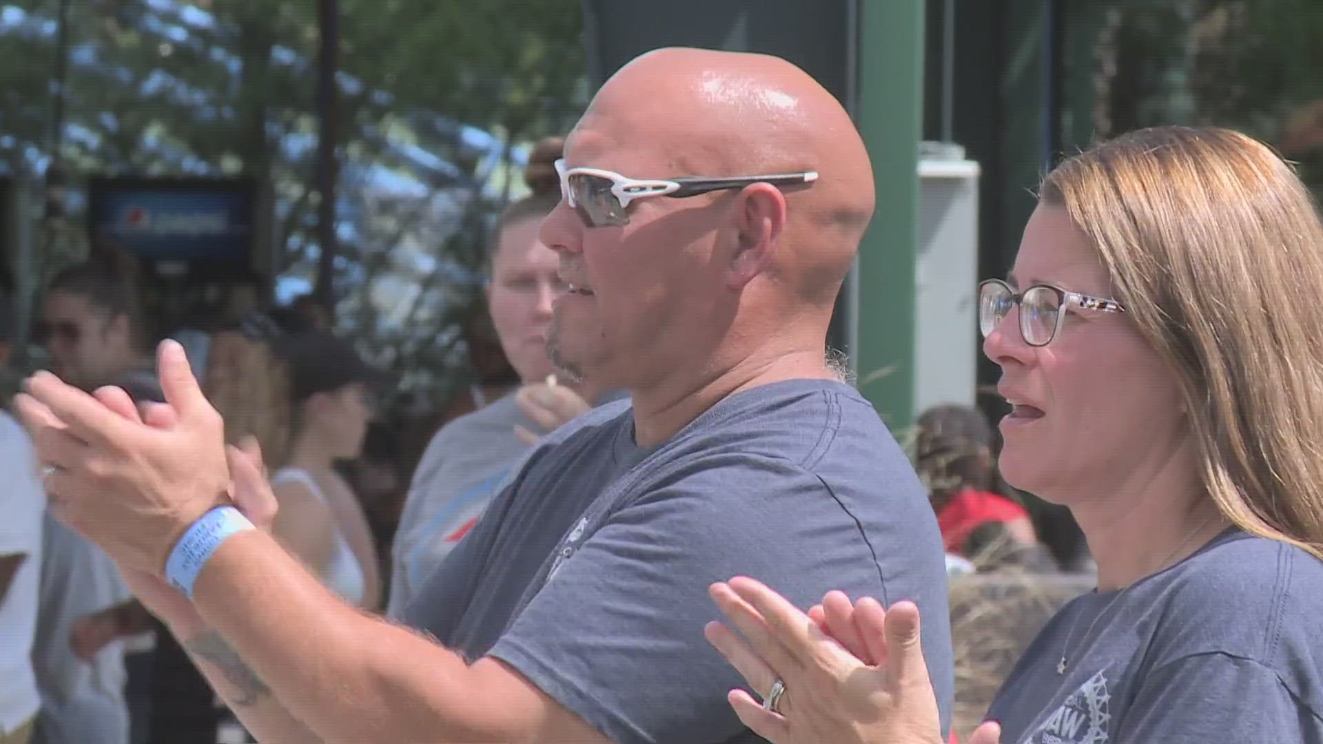 More than 4,000 union members from across the Louisville area gathered at their annual Labor Day picnic.