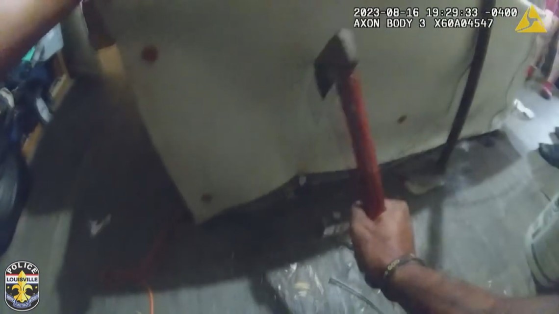 Body Cam Shows Louisville Police Rescuing Woman Chained To Floor 7925