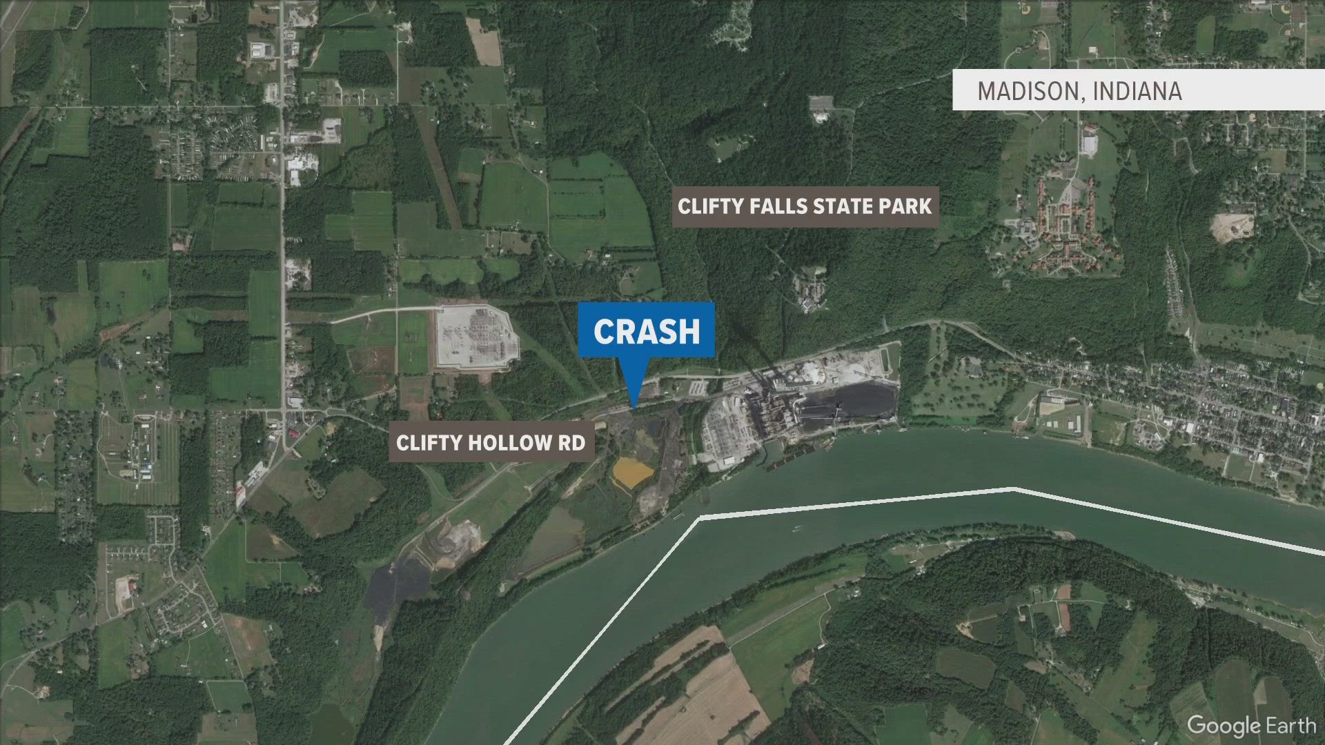 The driver of the fire truck was driving on the wrong side of the road when he hit a Kentucky woman's Toyota RAV4 head-on, killing her.