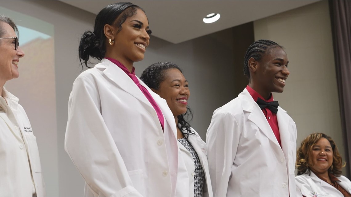 Central High pre-medical students receive special honor