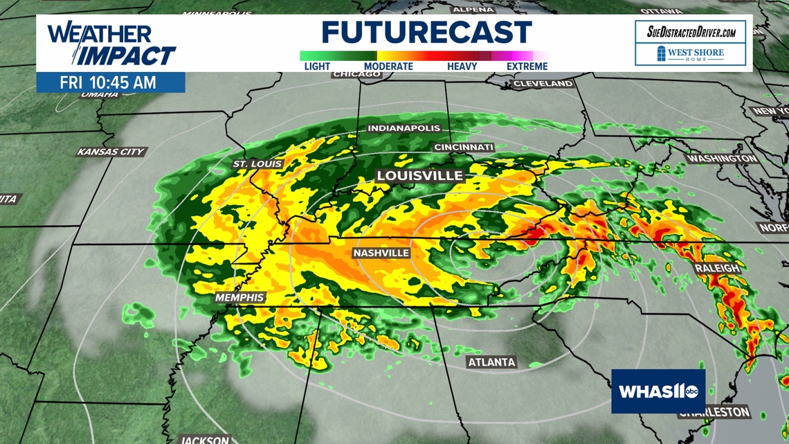 LIVE Latest updates on Hurricane Helene's impact on Kentucky, Indiana