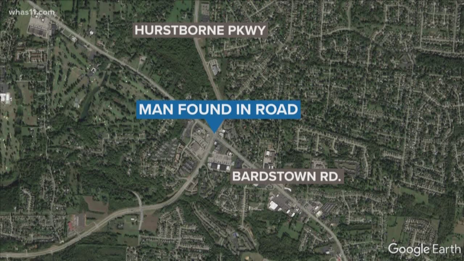 Police are looking for more information after they say a man was found on Bardstown Road, believed to have been pushed from a moving vehicle.