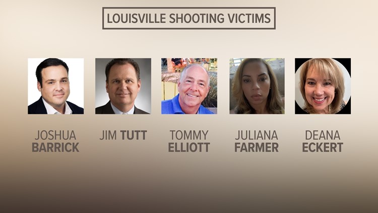 Old National Memorial for Louisville Mass Shooting. While we all