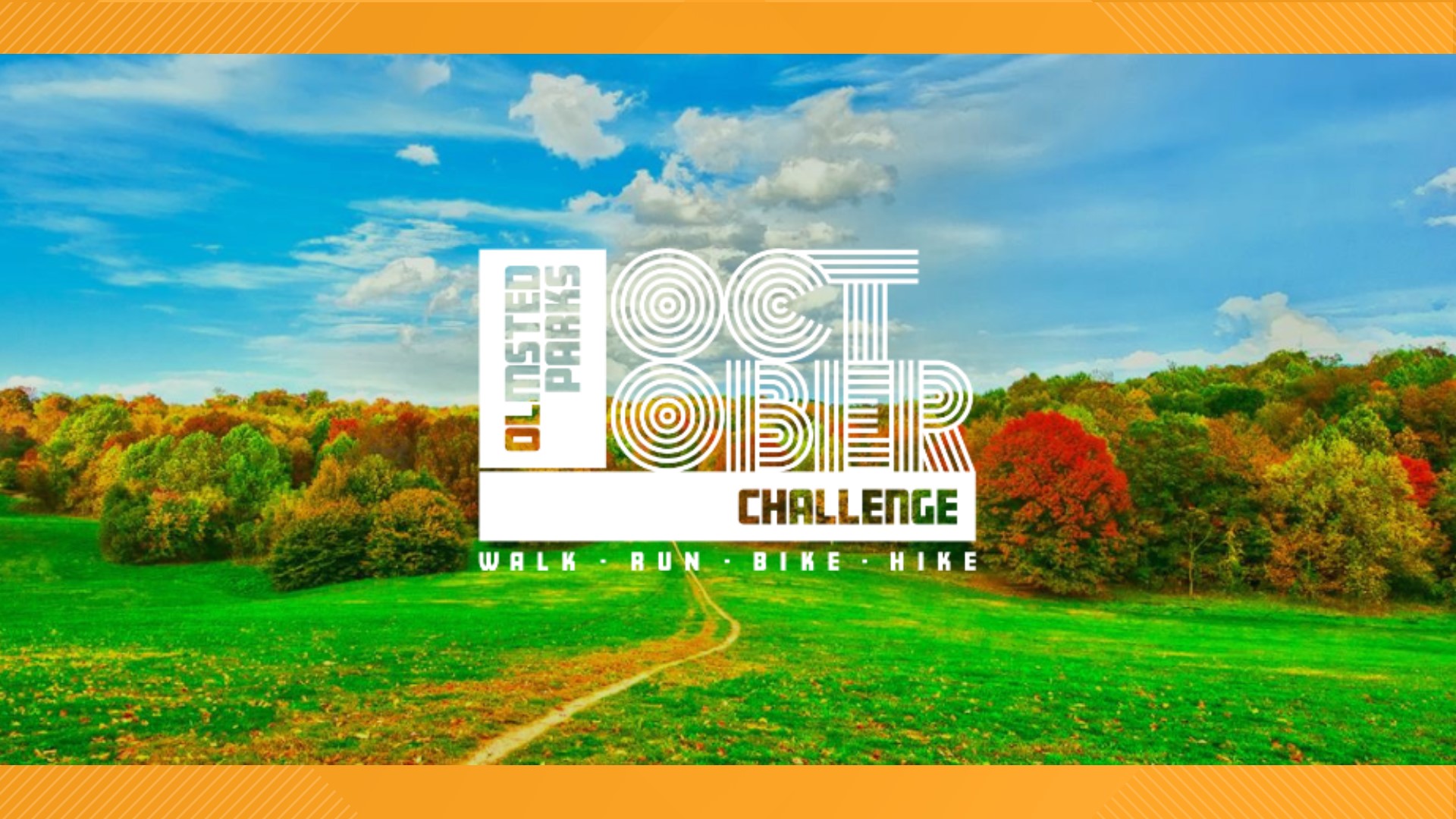 Louisville Olmsted Parks Conservancy is starting its October Challenge and it goes until October 25.