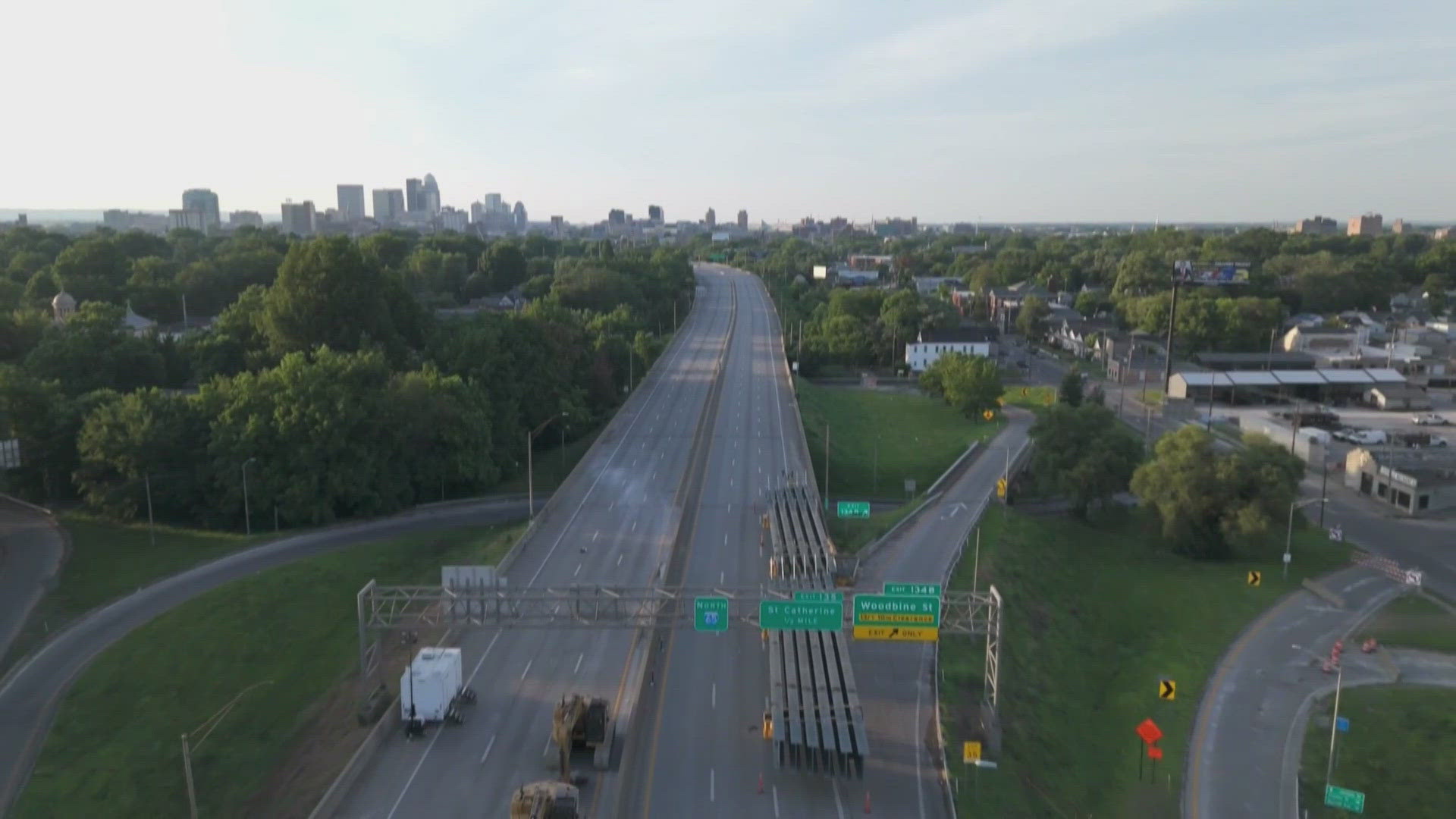 Shrinking the summer shutdown: Part of I-65 set to reopen ahead of
