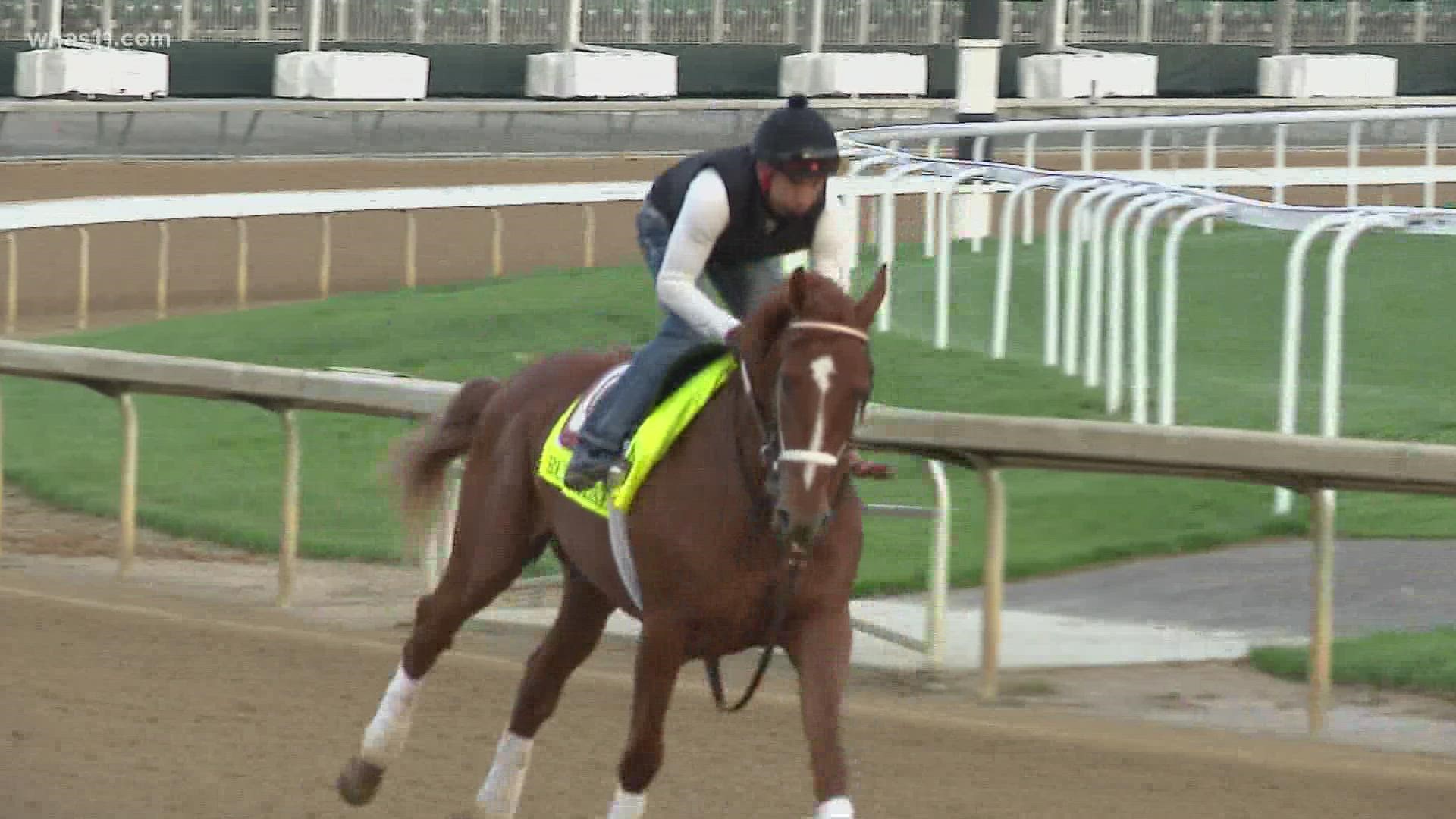 A scratch at the Kentucky Derby turned into good luck for the trainer and the 80-1 longshot.
