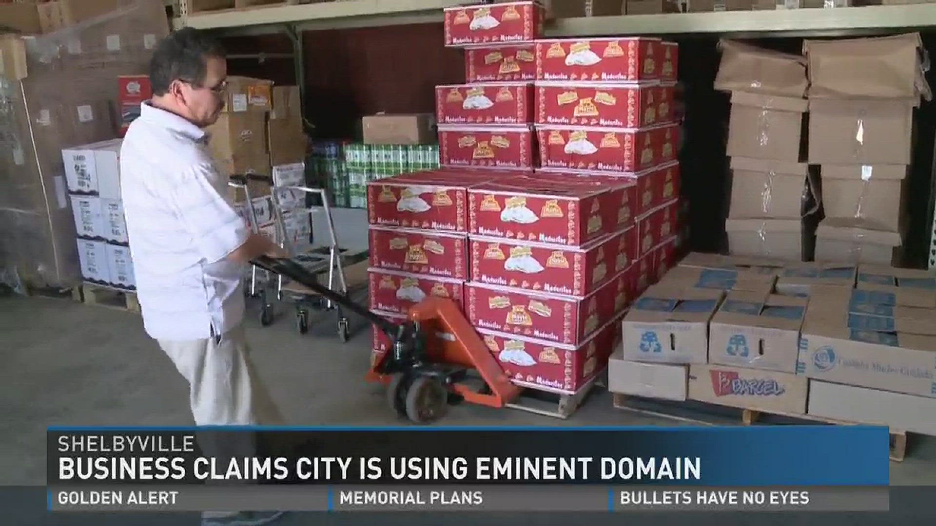 Business claims city is using eminent domain