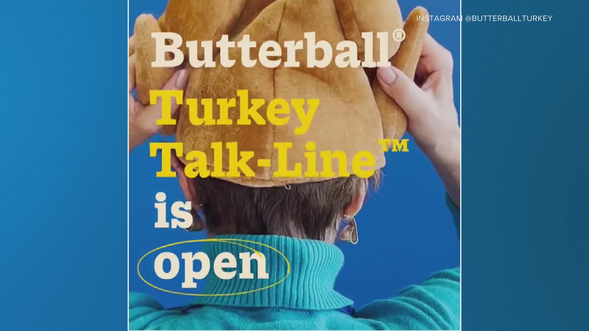 Butterball Turkey TalkLine open for questions