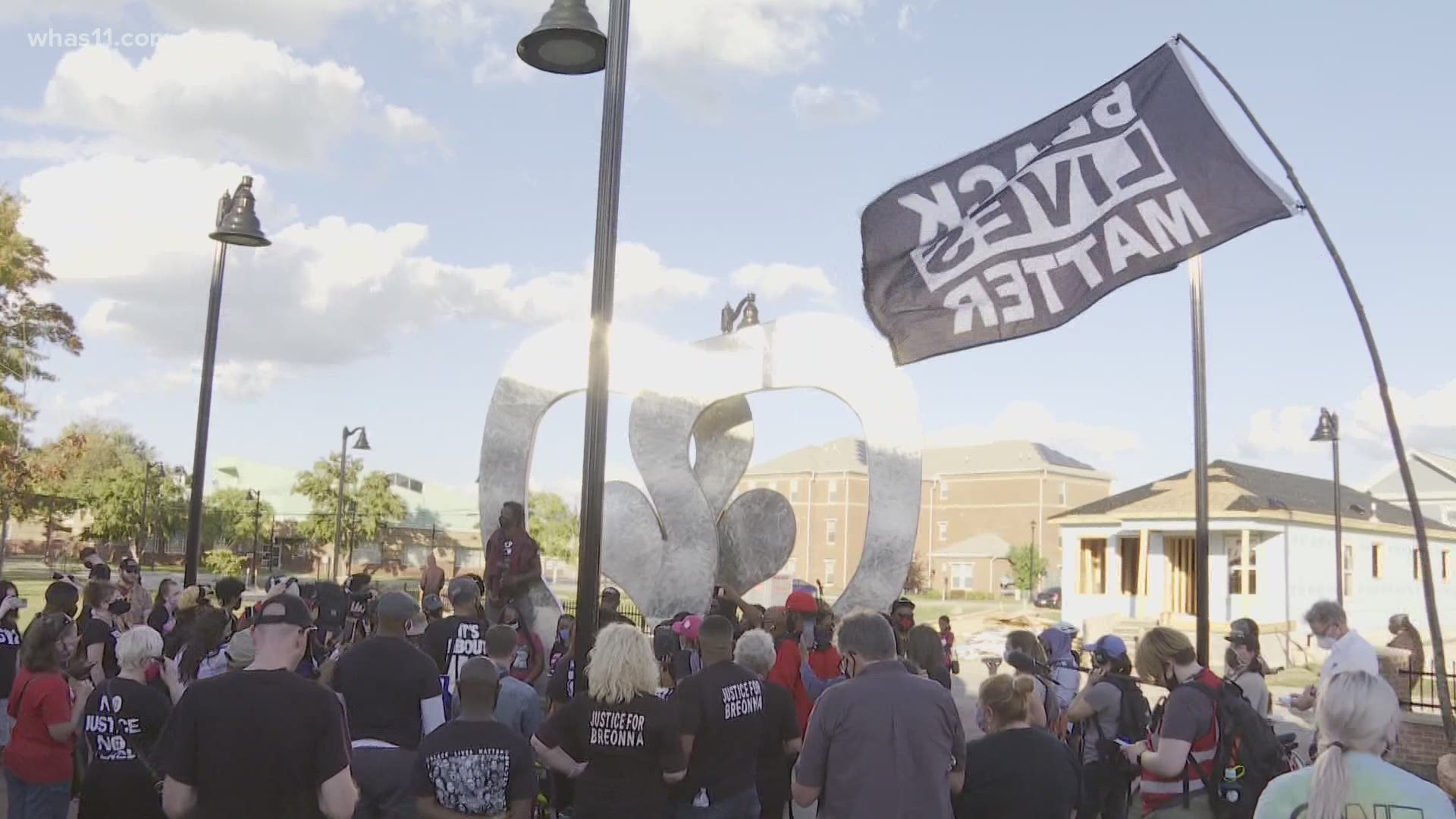 Ahead of Metro Council's debate, protesters marched on what is a national day of protests, calling for change.