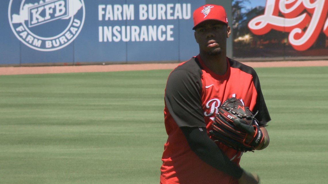 Hunter Greene threw 104.3 mph fastball in Louisville Bats debut