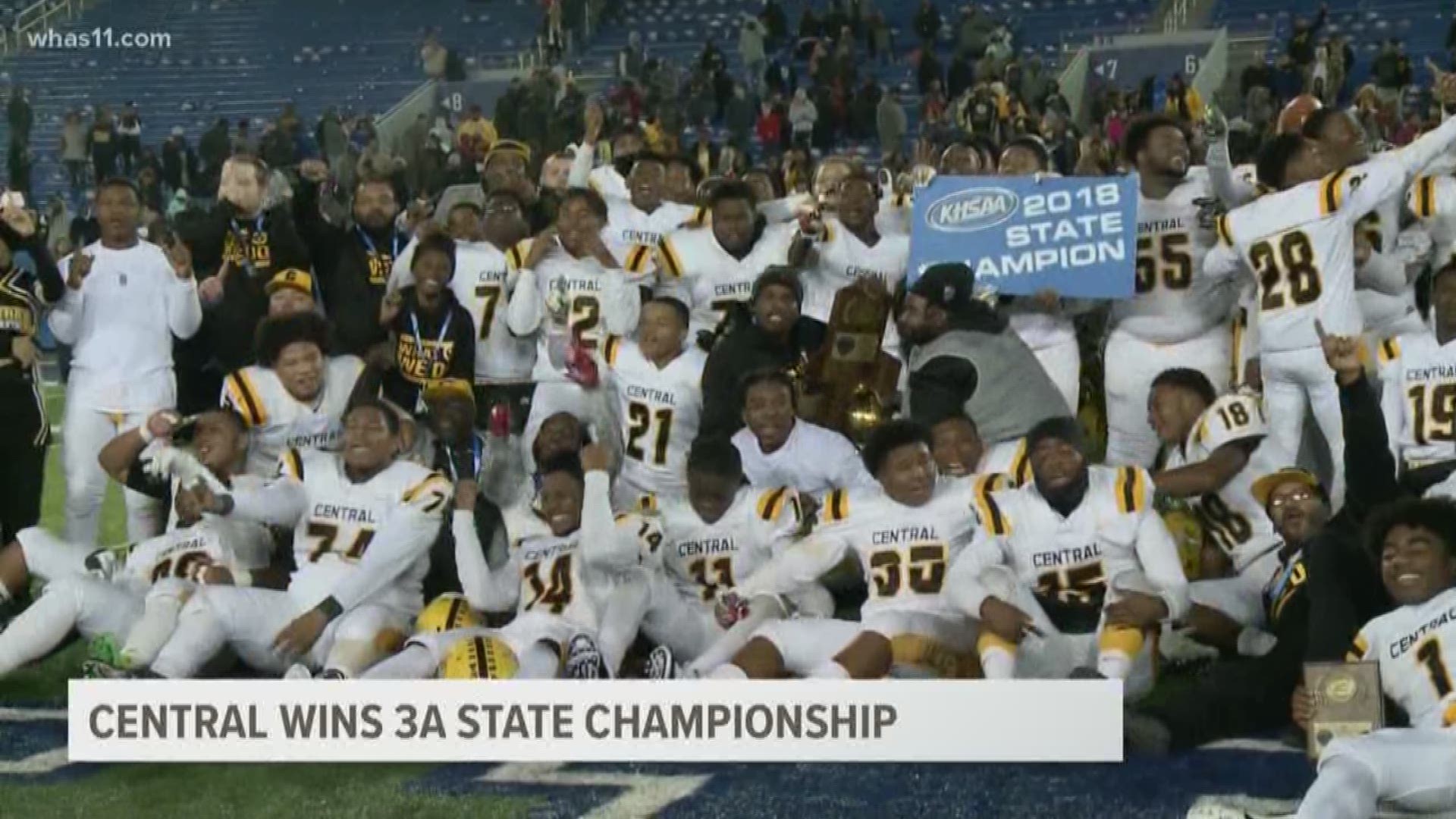 The Yellow Jackets defeated Corbin at Kroger Field to win the 3-A State Championship.
