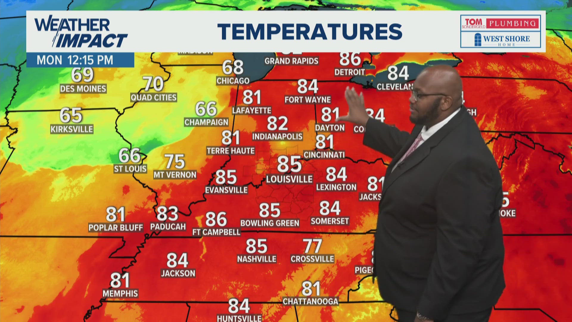 Whas Weather Hot and humid in Kentucky and Indiana | May 18, 2026 #WHAS11 noon ...
