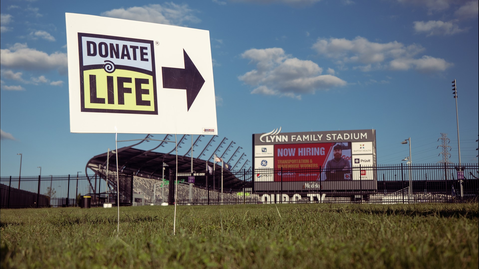Donate Life KY hosted the event to encourage Kentucky men to register as organ donors.