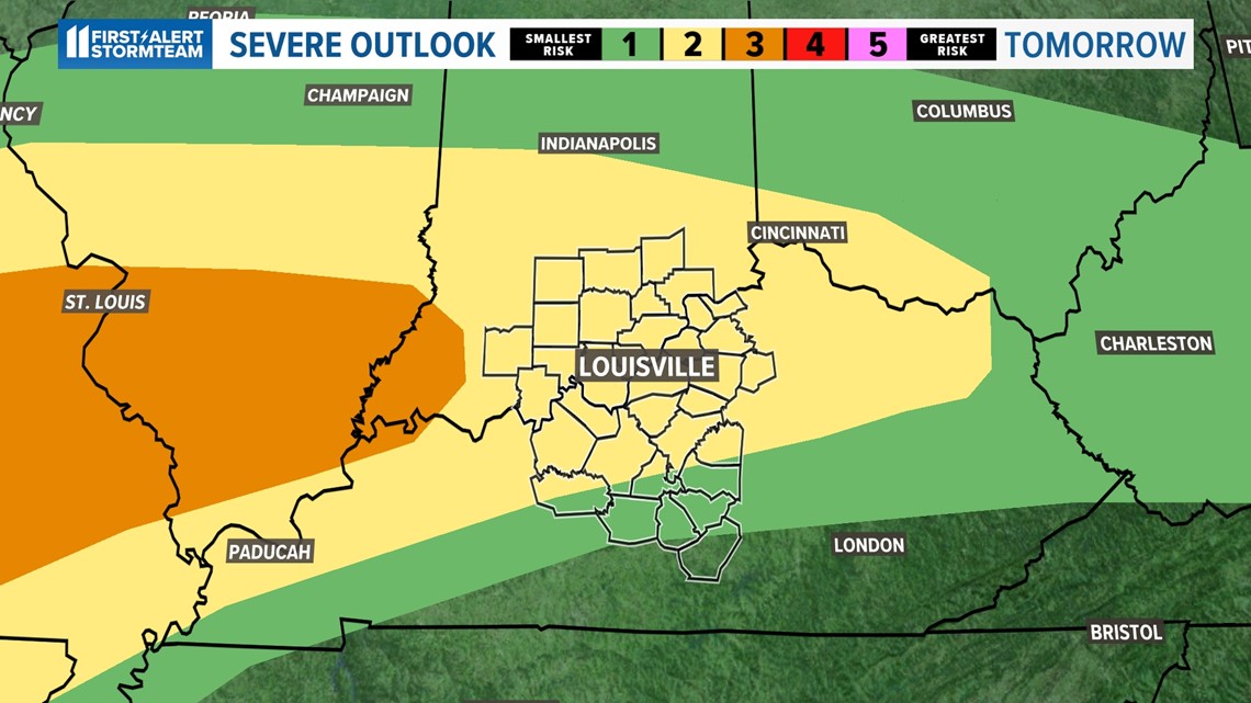 Scattered strong to severe storms anticipated for KY, IN - Vimarsana News