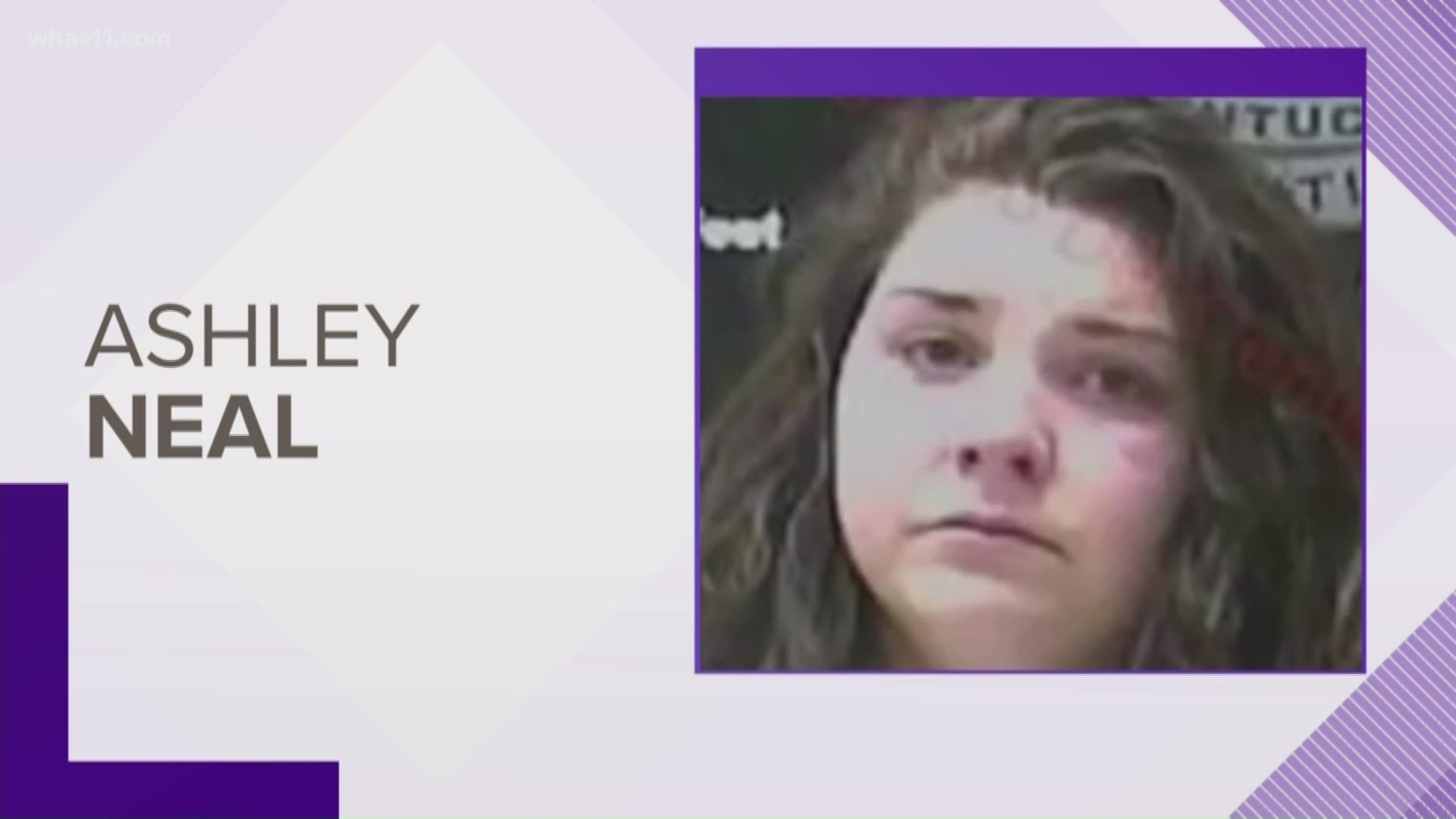 Officers responding to a fast-food restaurant in Winchester on Saturday were initially told that Ashley Neal fell and spilled the drink.