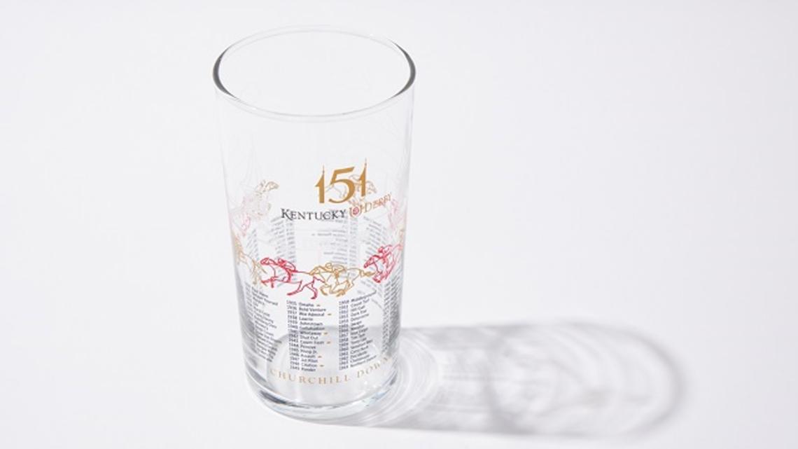 6 Celebrate Kentucky Derby on sale Glasses 100th Anniversary New