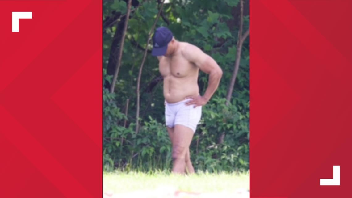LMPD searches for man accused of exposing himself to people at Cherokee Park