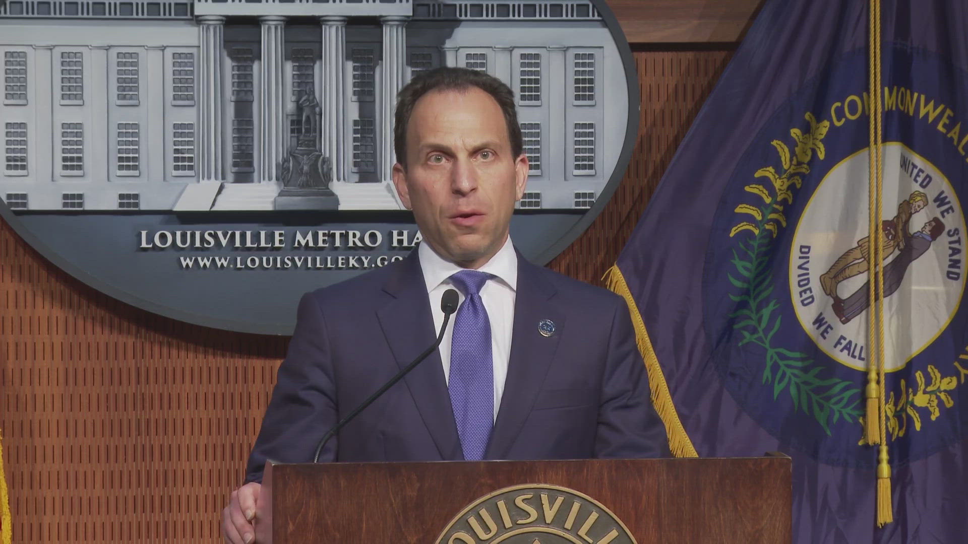 Deputy Chief Paul Humphrey was named acting chief. He has served LMPD for 18 years and serves as the leading officer working with the U.S. Department of Justice.