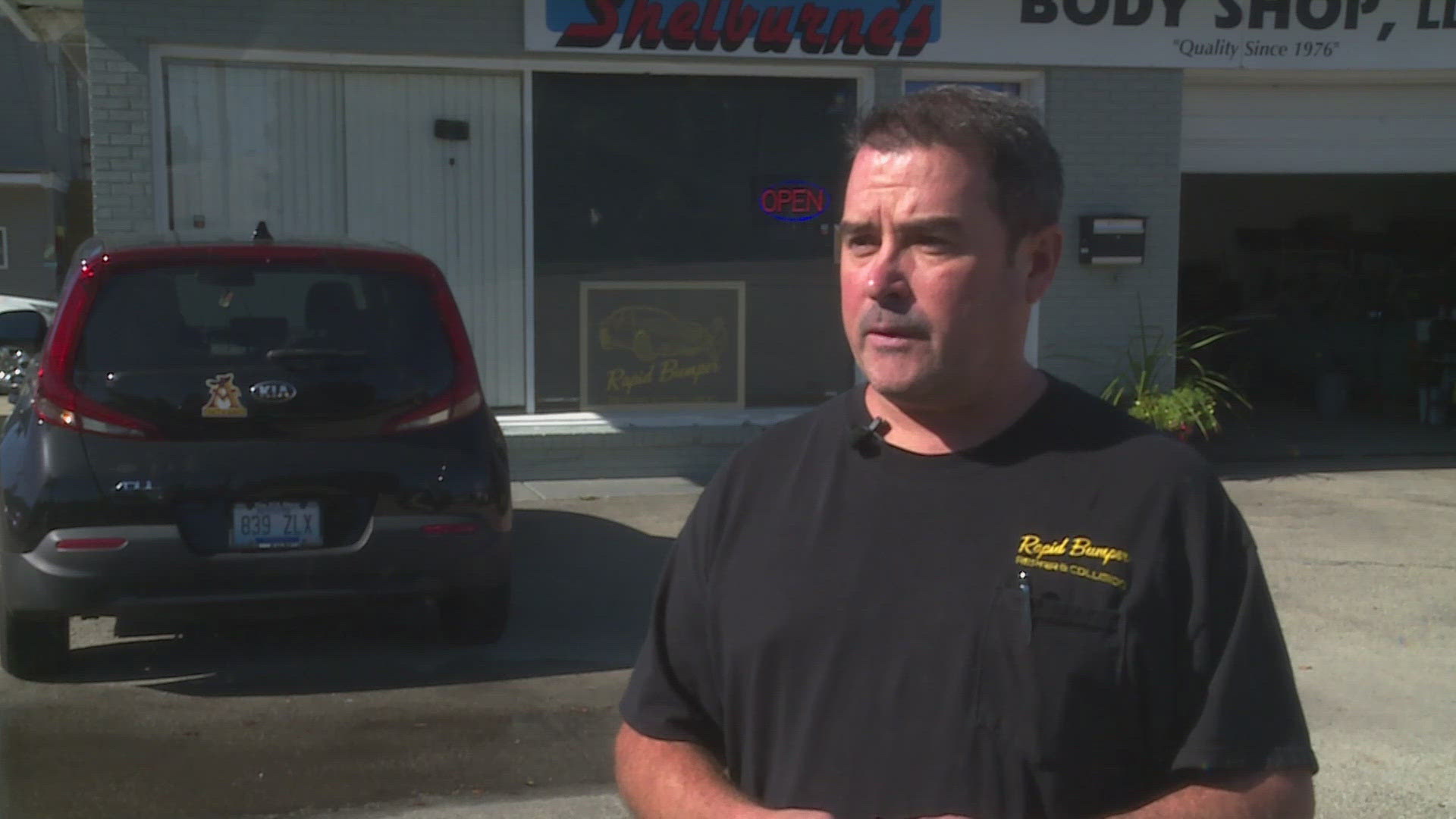 Owner of Shelburne's Body Shop in the Lyndon neighborhood, Tom Whitney, said it's still too early to tell if it will impact local businesses like his.