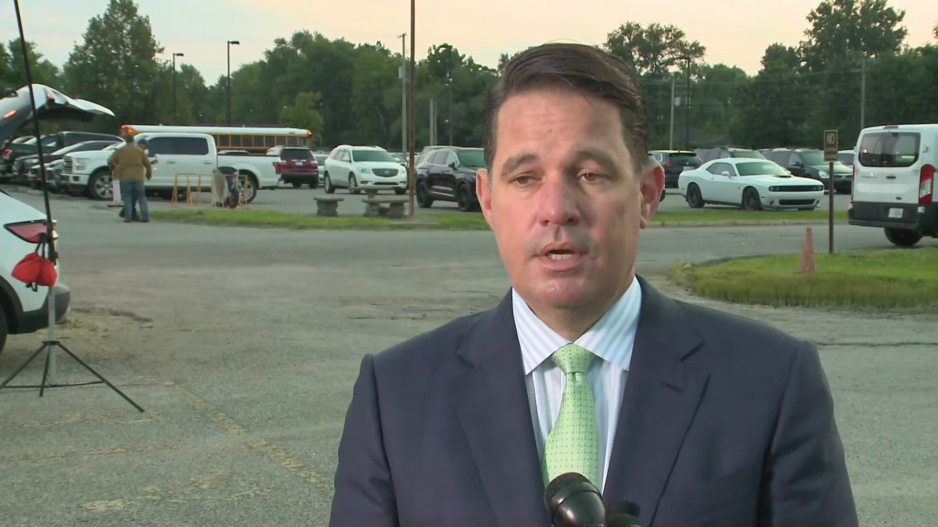 Dr. Marty Pollio says this is the first time the district has had more bus drivers than routes in three or four years.