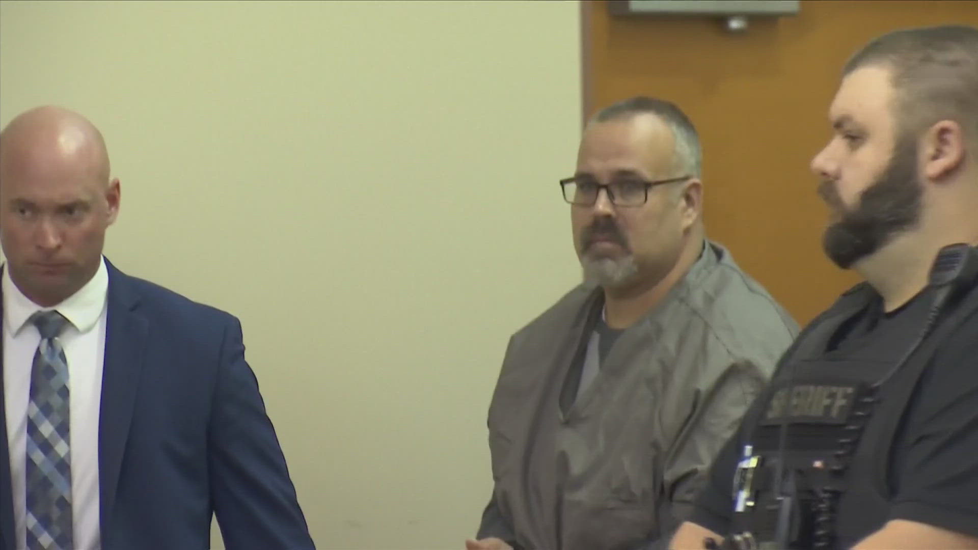 The former Letcher County Sheriff who's in jail for shooting and killing a judge was in court for arraignment on Monday.