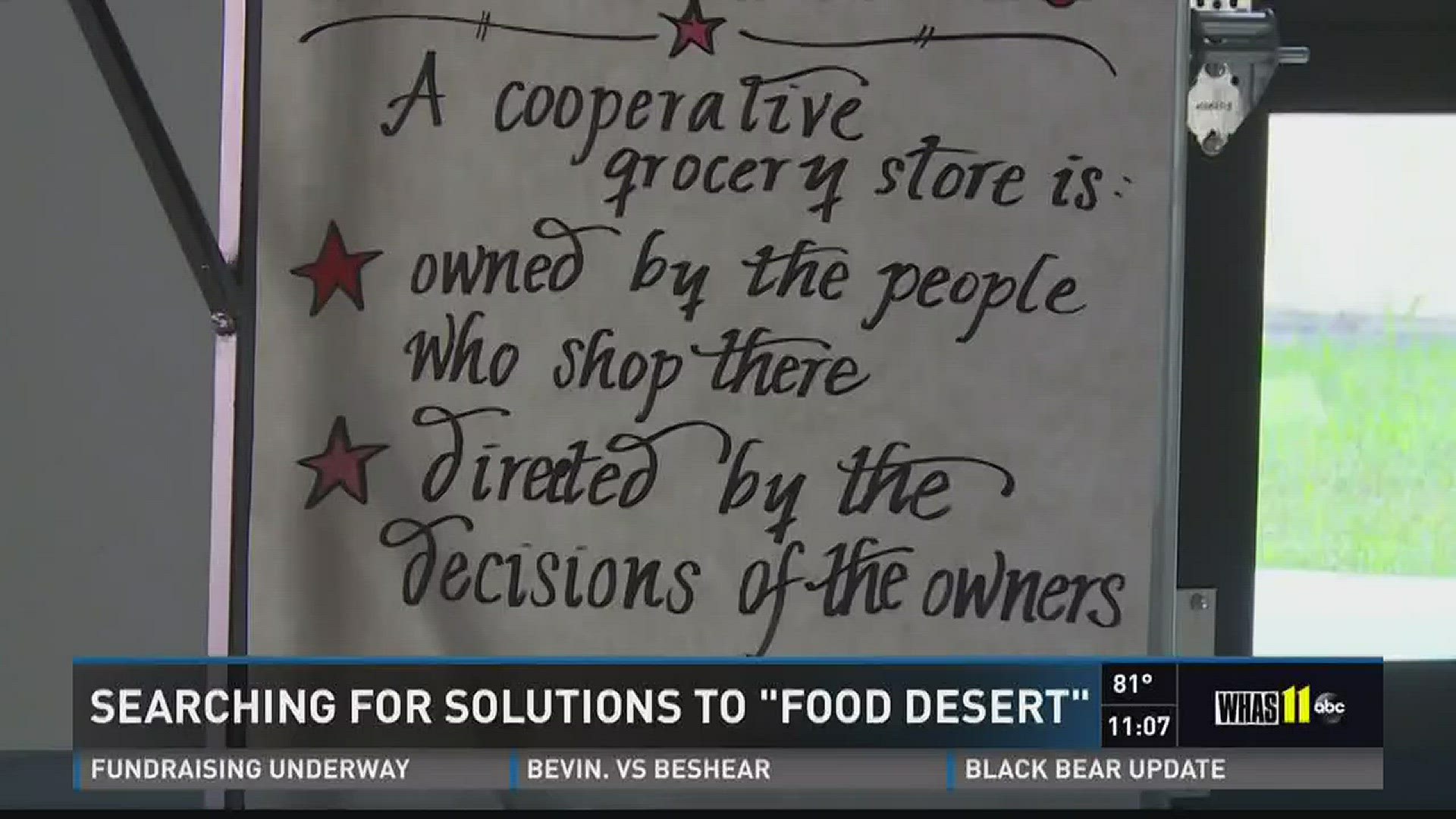 Searching for solutions to 'food deserts'