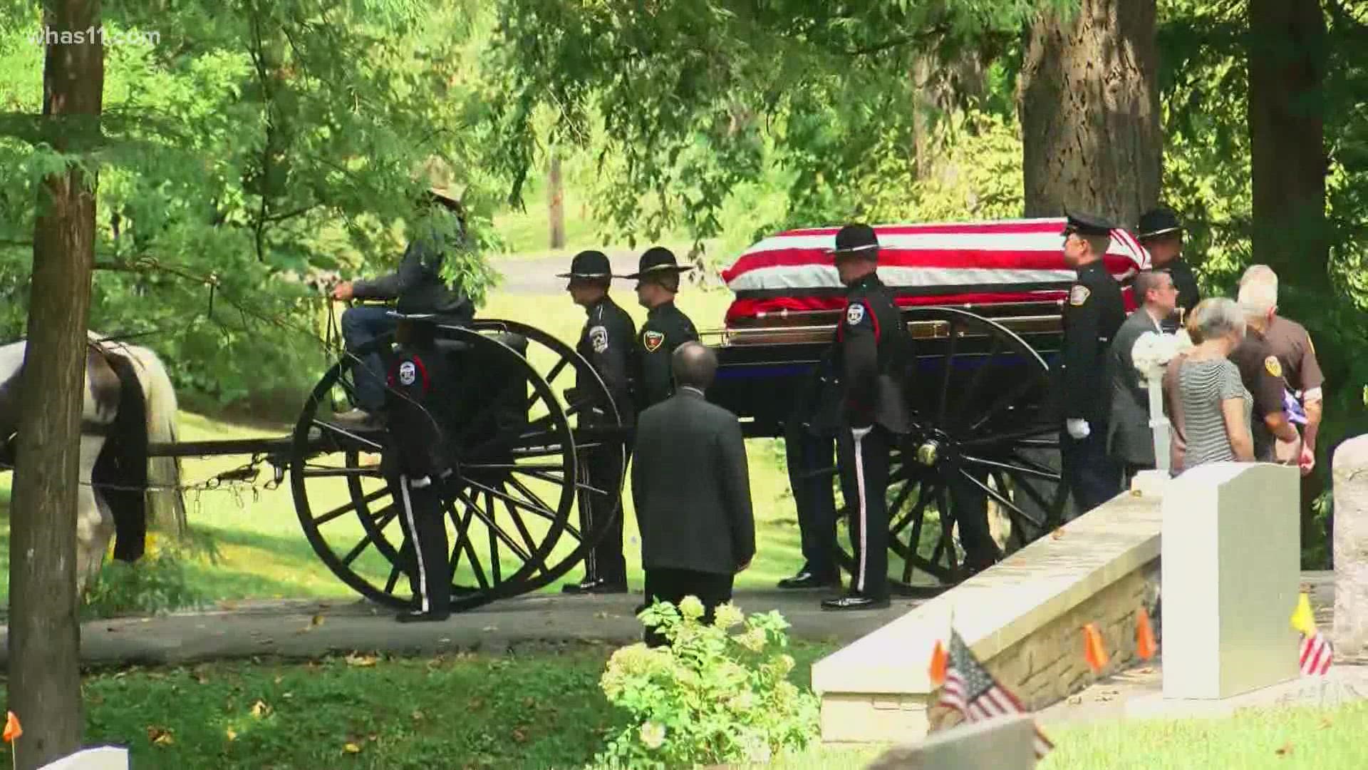 More than 1,500 people attended Deputy Brandon Shirley's funeral.