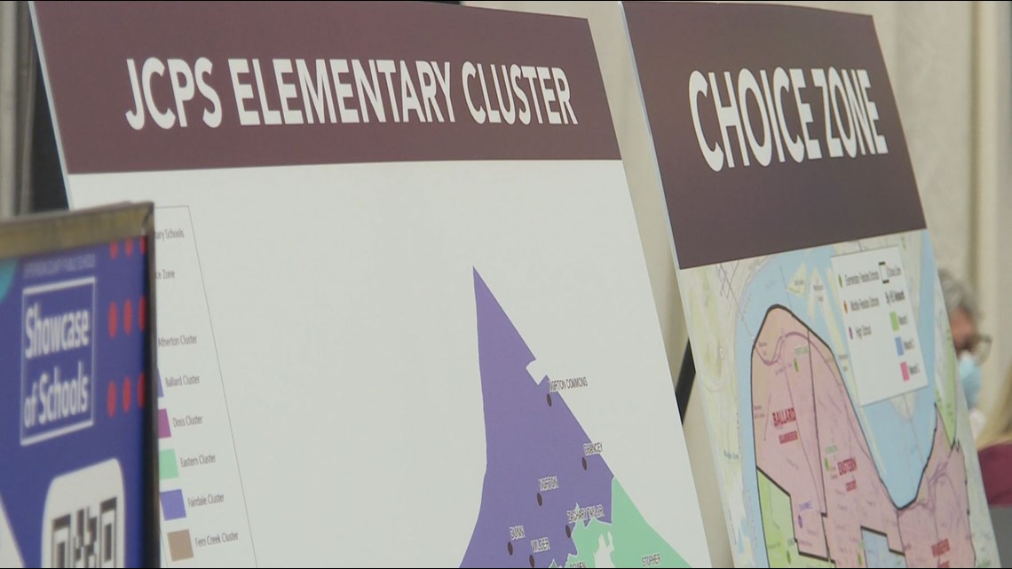 Parents, students learn school choice during JCPS showcase