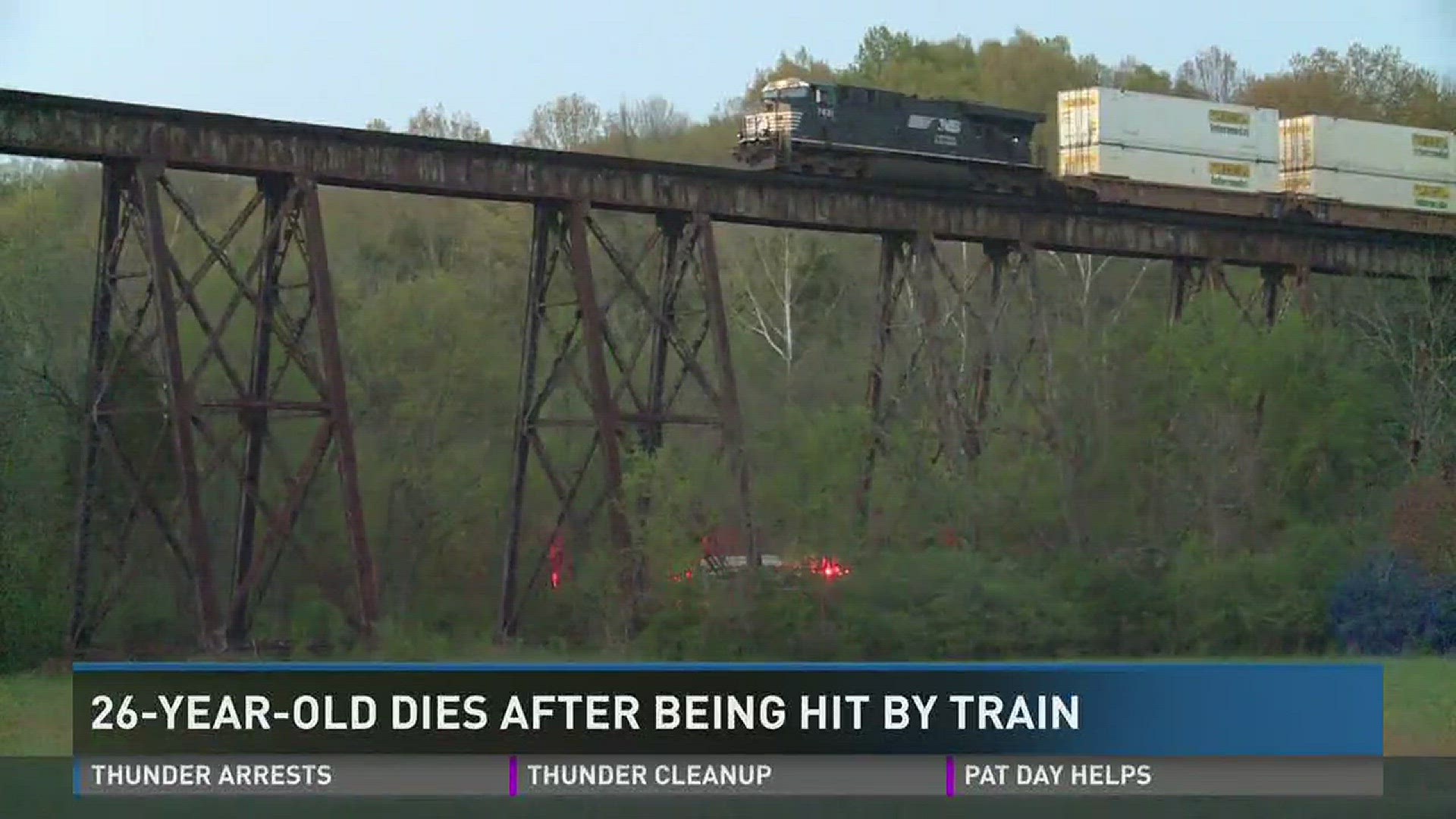 Ohio woman dies after being hit by train