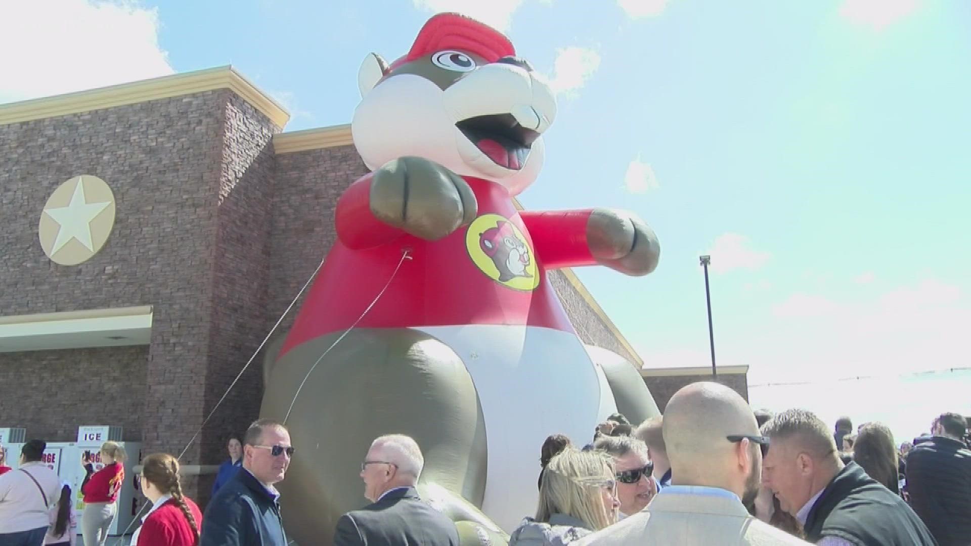 The Texas-based gas station opened up its first store in Richmond to much fanfare on Tuesday.