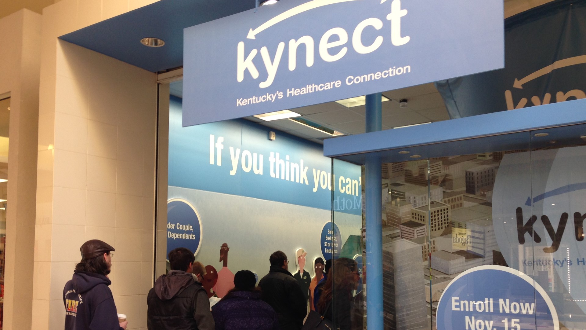 Kentucky's state-based health insurance exchange, Kynect enrollment started Monday, Nov. 1