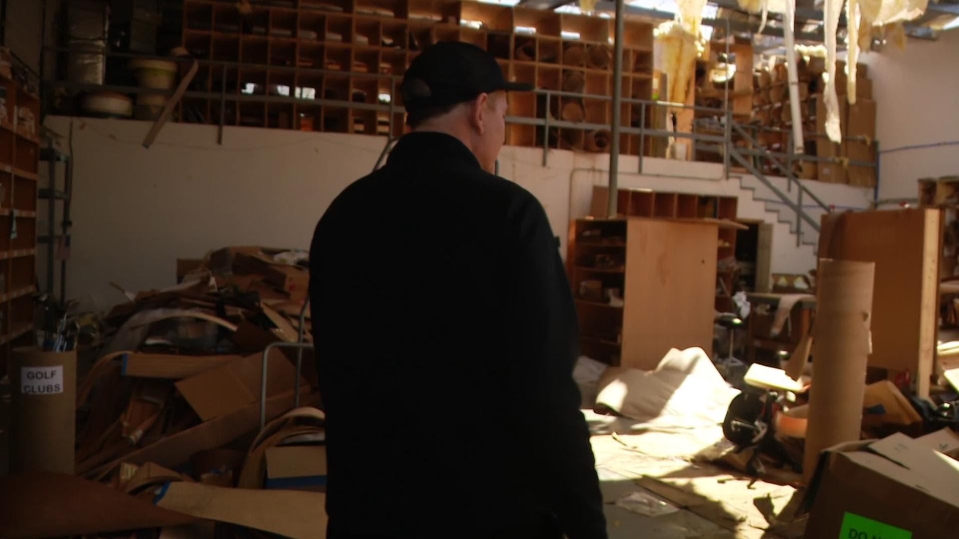 Steve Kitts, owner of JSO Wood Products, gives a tour of his business after it was destroyed by an EF-3 tornado in early April.