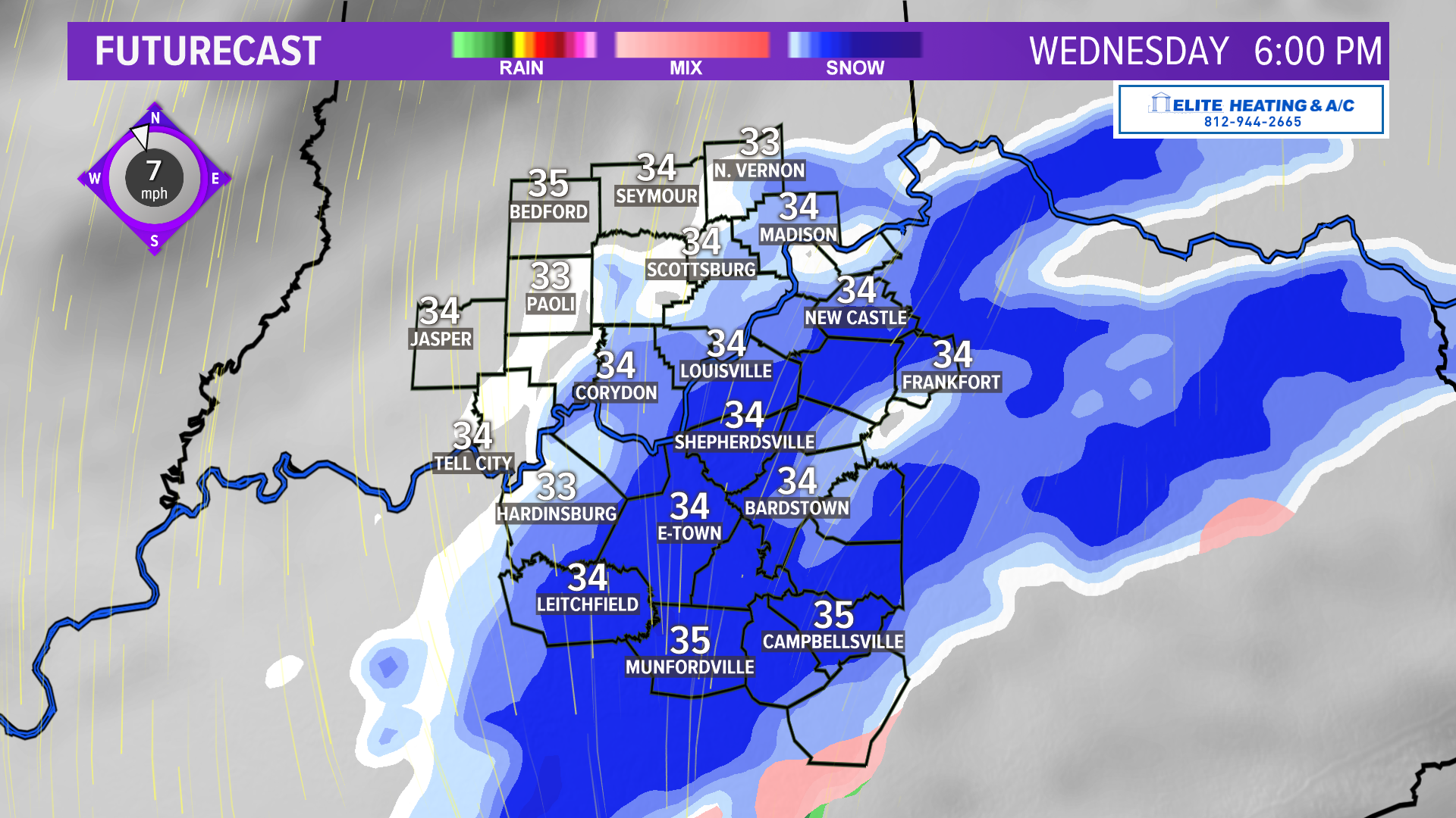 Timeline: More Snow Coming To Kentucky And Southern Indiana | Whas11.com