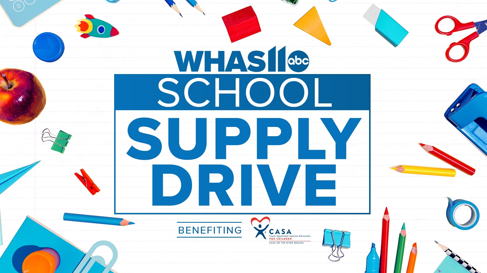 WHAS11 School Supply Drive; What you need to know