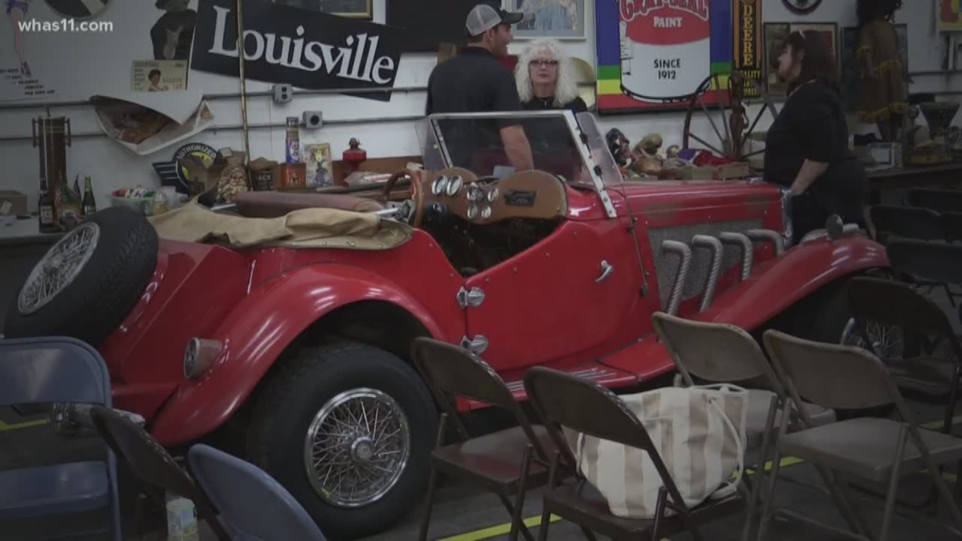 Man's prized junk goes up for auction