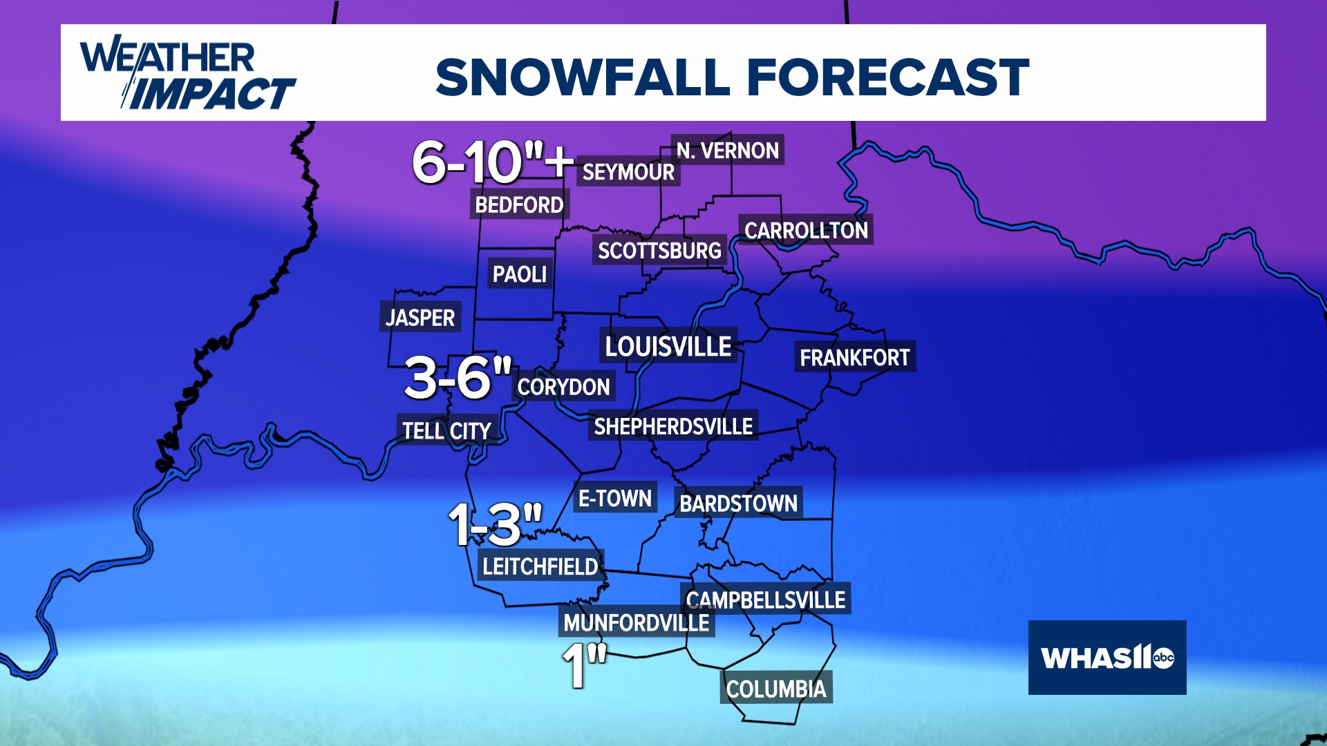 Winter storm warning | How much ice and snow will Kentucky get ...