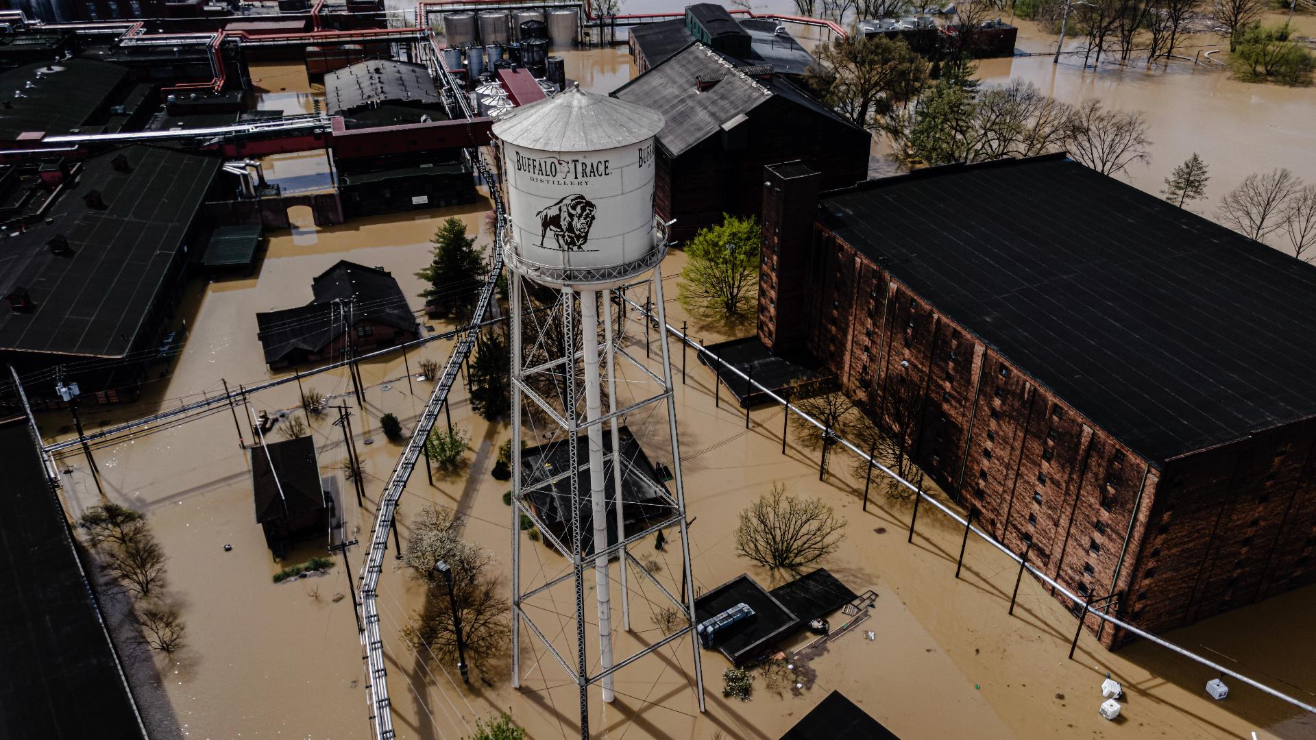 Buffalo Trace Distillery Flooding
