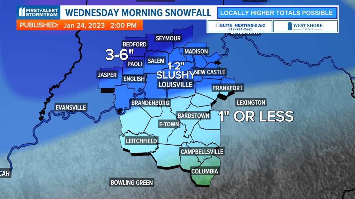 NWS Louisville talks about Kentuckiana's incoming winter weather