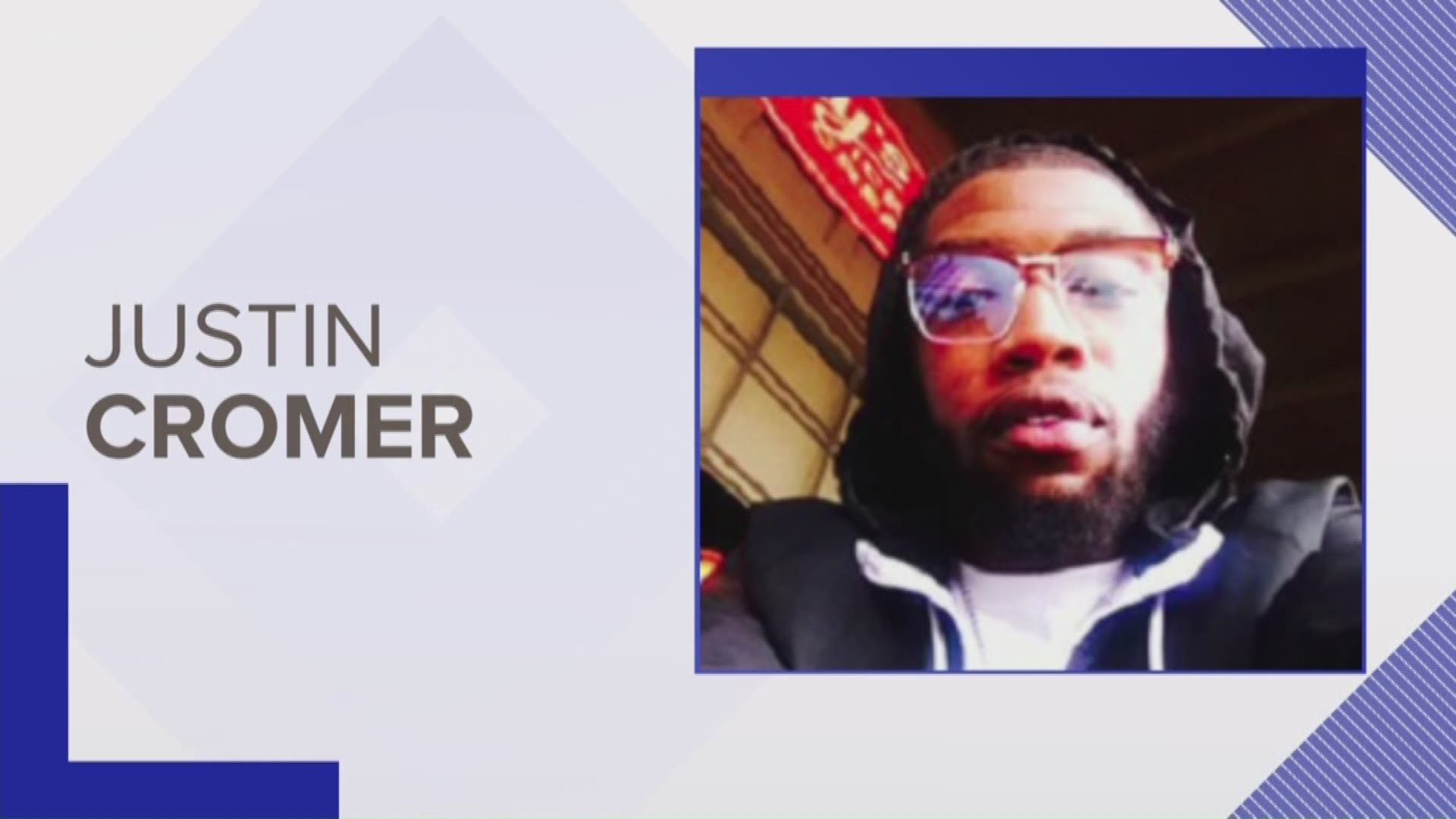 Police are searching for 28-year-old Justin Cromer who say they is responsible for the shooting death of 25-year-old Anthony Hendrix Jr. inside a Frankfort park.