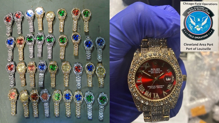 Louisville customs officers seize more than $4.4 million in counterfeit  jewelry