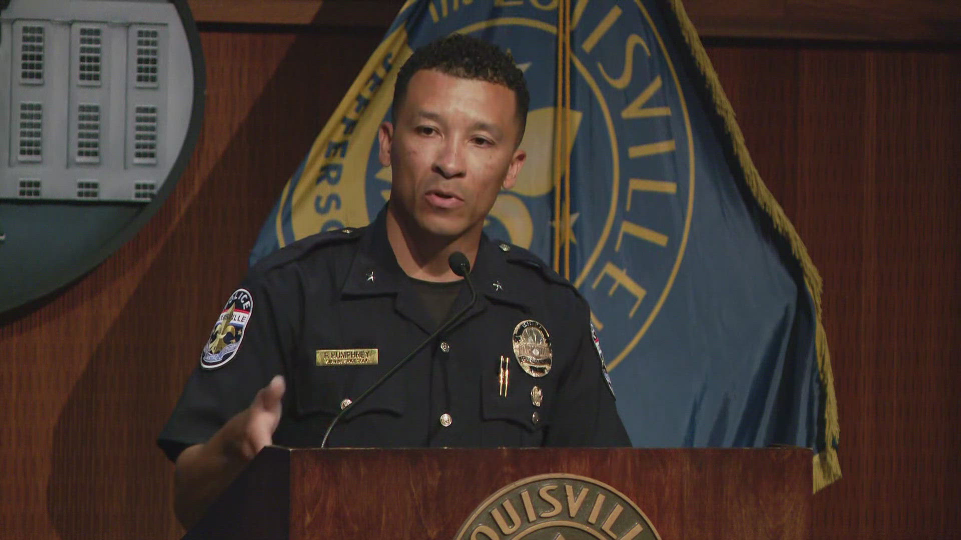 Paul Humphrey is now the sixth person to lead the Louisville Metro Police Department since 2020.