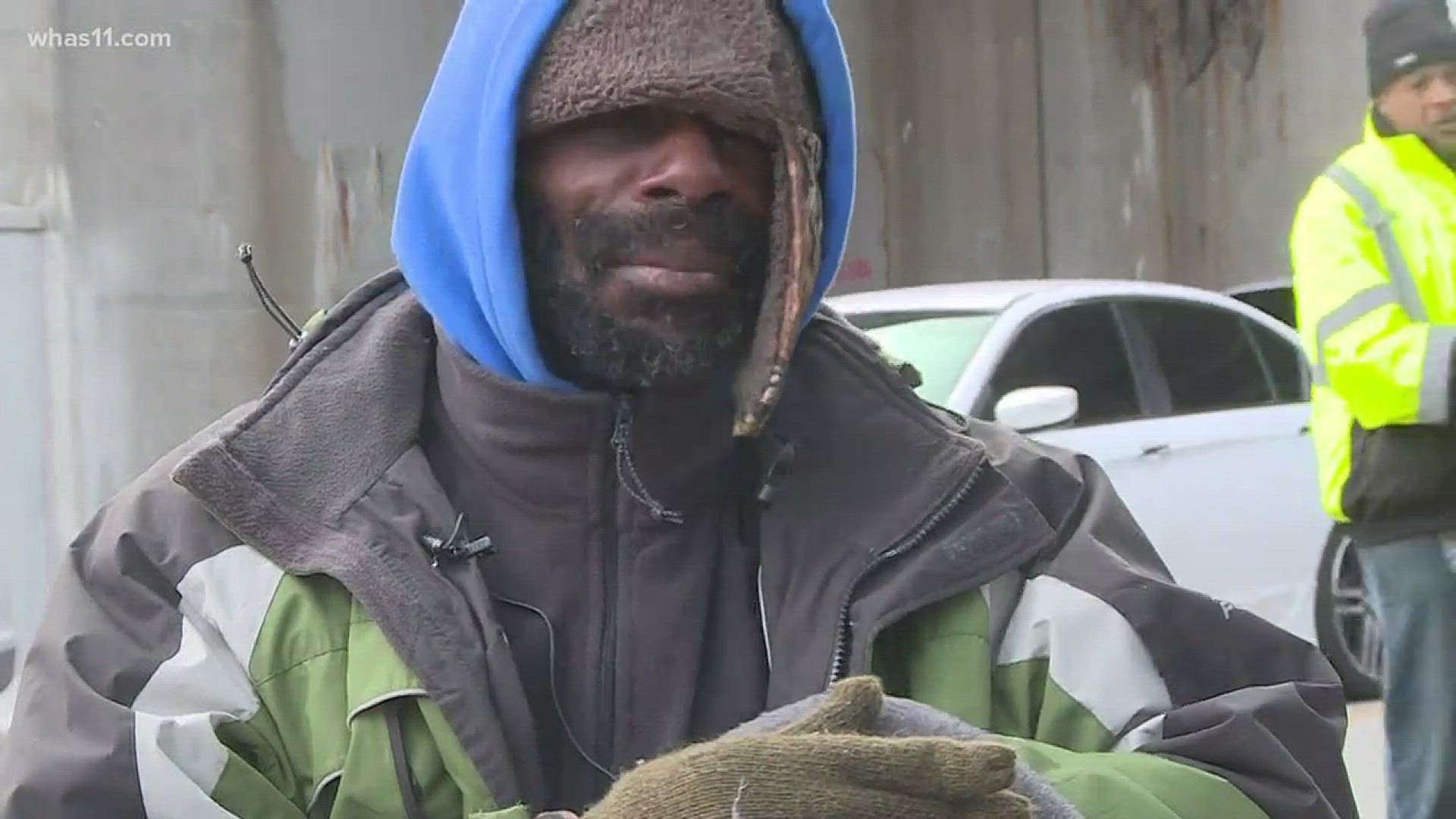 Another homeless camp cleared out