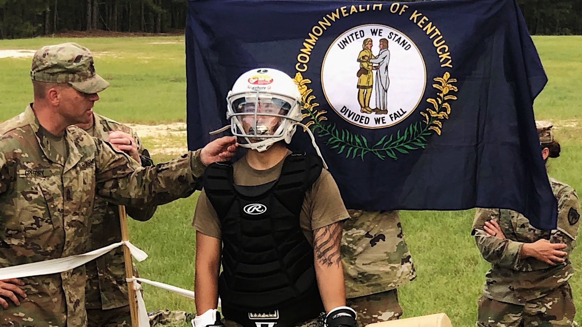 Spc. Aydin T. Chester of A Battery, 2/138th Field Artillery from Carrollton, Kentucky is the winner of the Region III Best Warrior Competition in South Carolina.