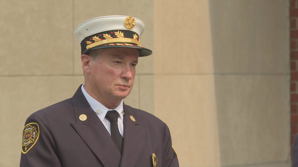 Louisville Fire Department new chief announced