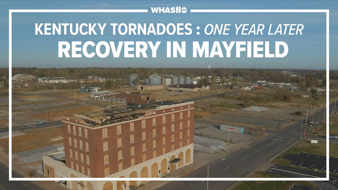 Mayfield residents step up to help rebuild after 2021 Kentucky tornados