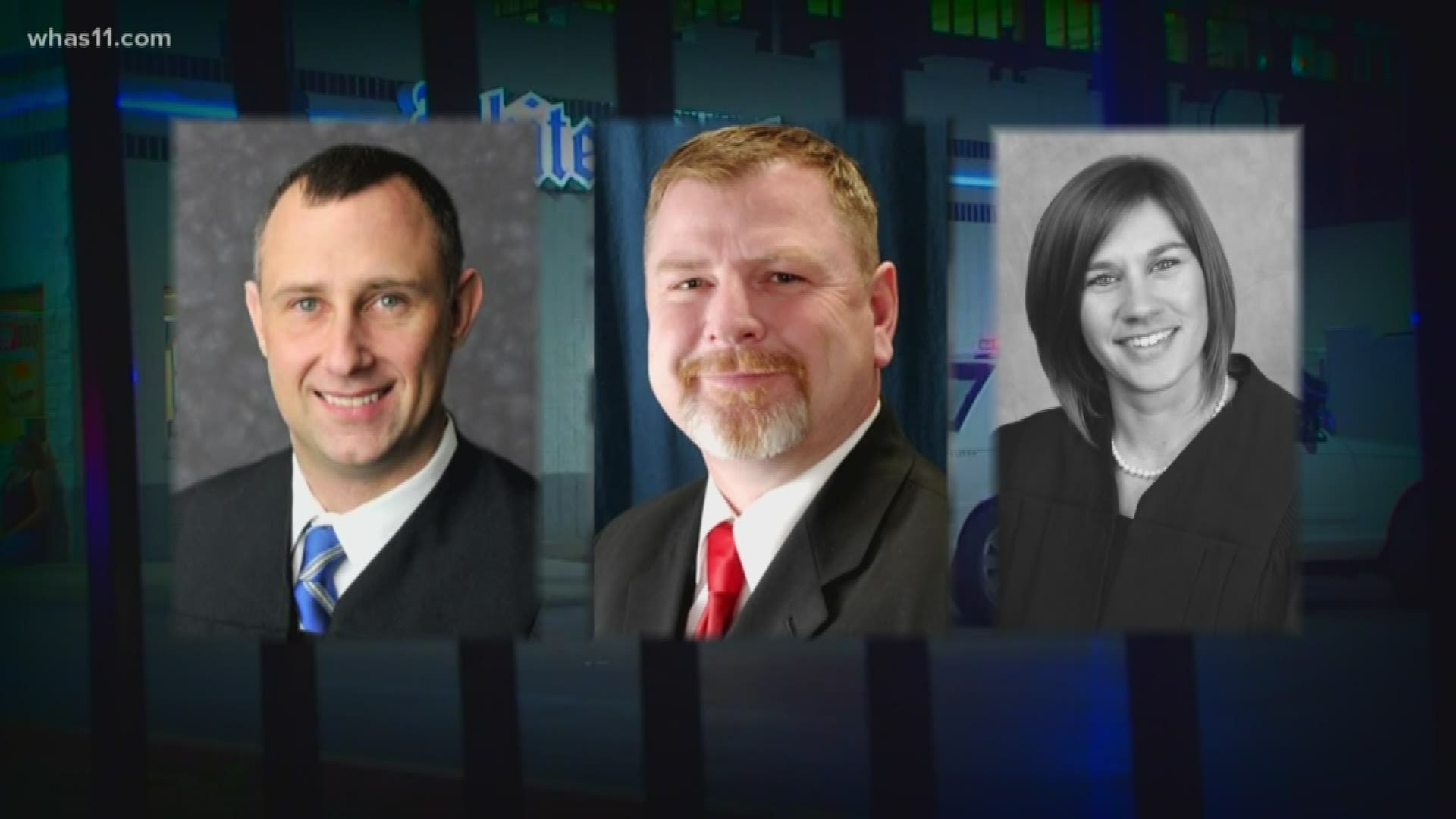 Three southern Indiana judges are temporarily off the bench after a fight led to a shooting in an Indianapolis White Castle parking lot in May.
