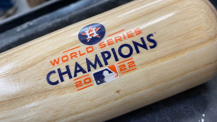 Louisville Slugger Factory now making special 2022 World Series bats