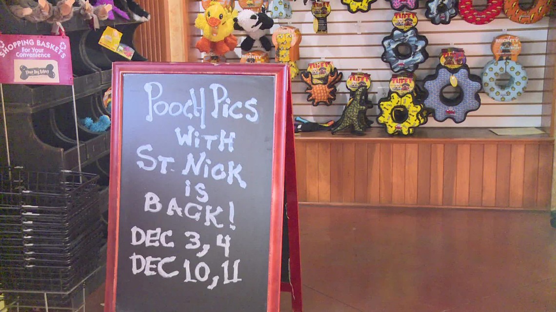 'Pooch Pics with Saint Nick' is back in Louisville