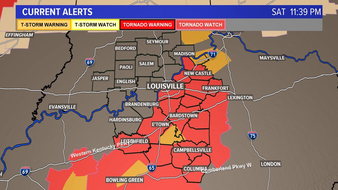 Tornado Watches & Warnings in effect for Southwest Virginia; AEP on standby